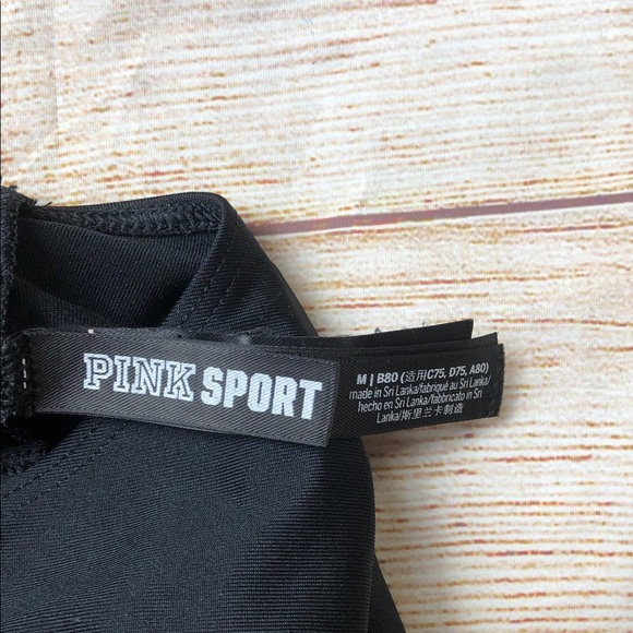 PINK Victoria’s Secret gym 2 swim square neck top 💚 - Picture 2 of 6